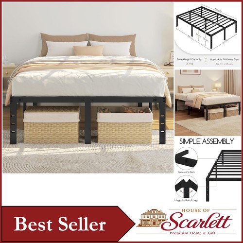 Stylish 4ft6 double metal bed - 4ft6,