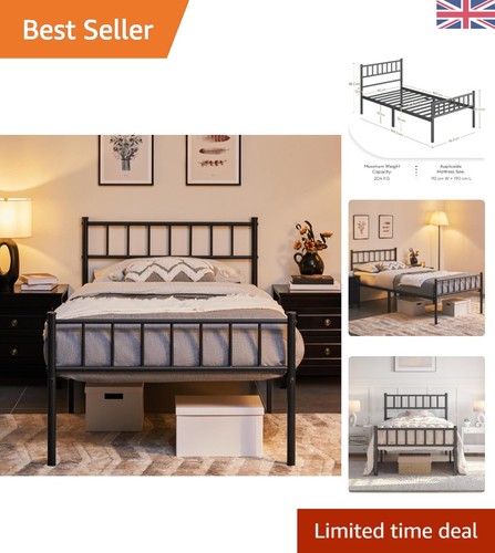 3ft single metal frame with - 3ft,