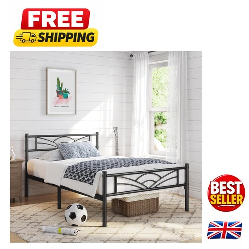 Elegant 3ft metal bed - 3ft,
