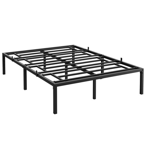Metal platform bed frame - bed,