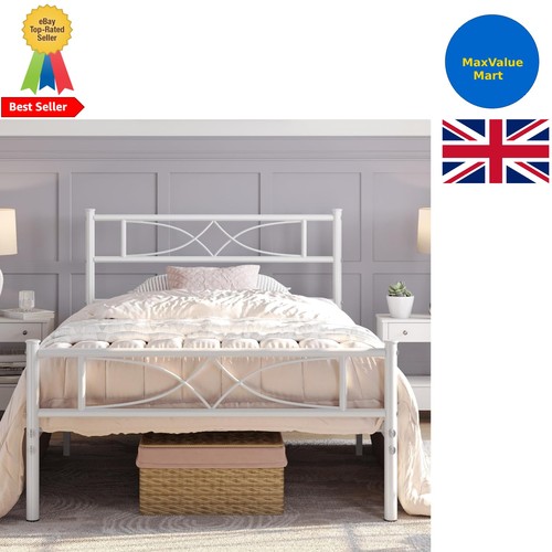 Stylish 3ft iron bed frame - iron,