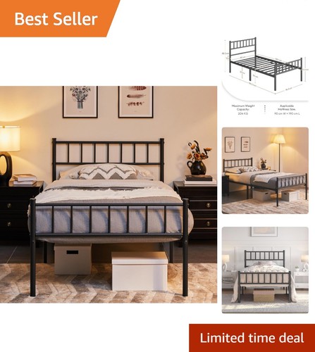 Space saving 3ft black metal - space-saving,
