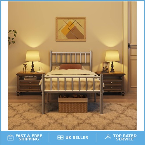Stylish 3ft single metal bed - 3ft,