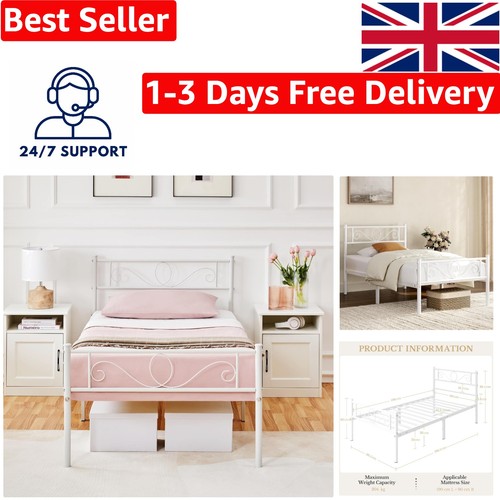 Quick assembly metal bed - bed, frame
