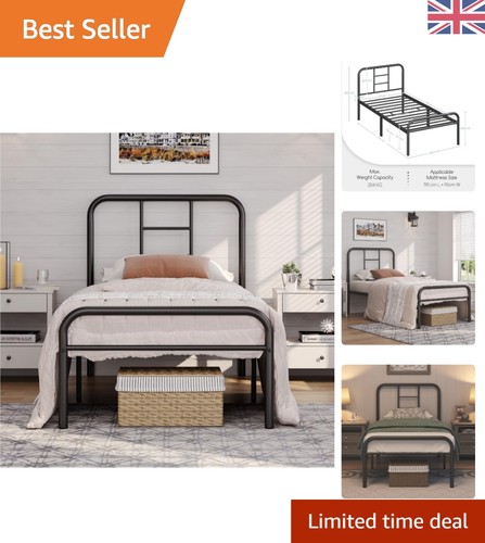 3ft classic metal bed - metal, |